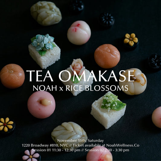 TeaOmakase™ with Rice Blossoms 11/15 2:30